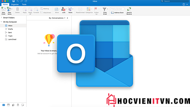 Quản lý email bằng Outlook của Office 2019
