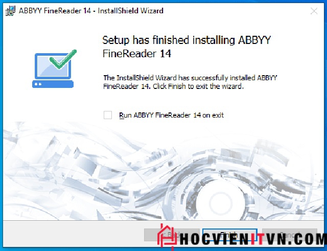 Cài đặt ABBYY FineReader