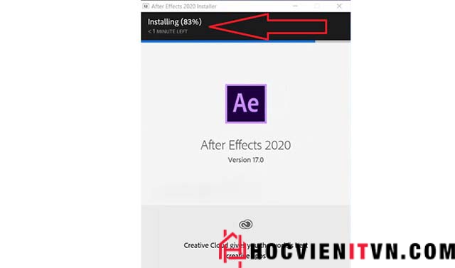 Cài đặt Adobe after effects 2020