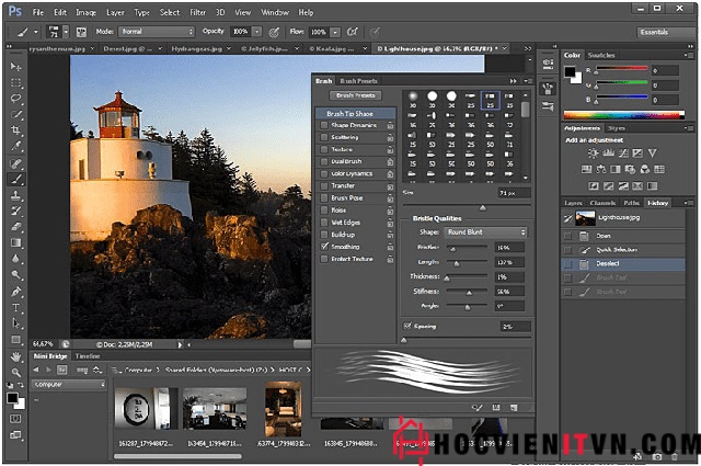 Một số tính năng khác của Adobe Photoshop CC 2021