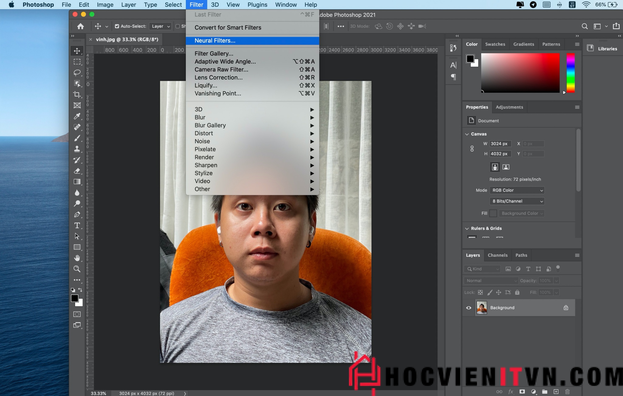 Tính năng Smart Portrait trên Photoshop CC 2020