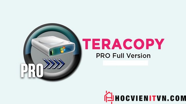 TeraCopy Pro cho phép sao chép tài liệu nhanh chóng