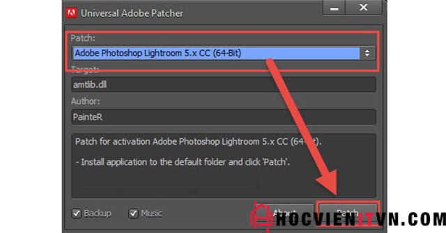 kích hoạt adobe lightroom cc 2017