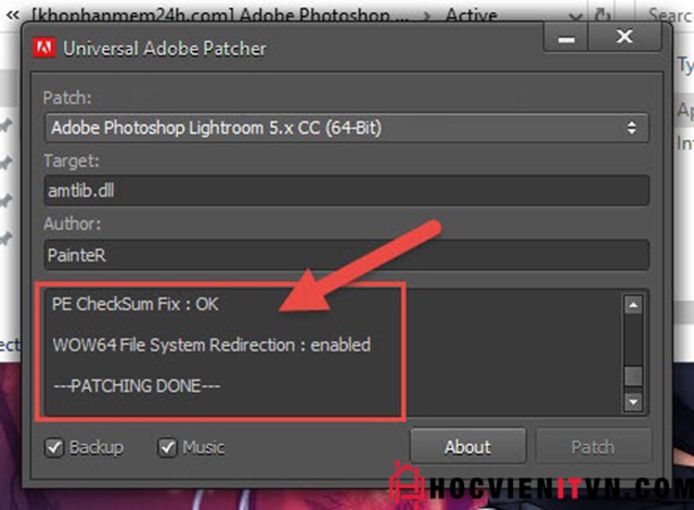 kích hoạt adobe lightroom cc 2017