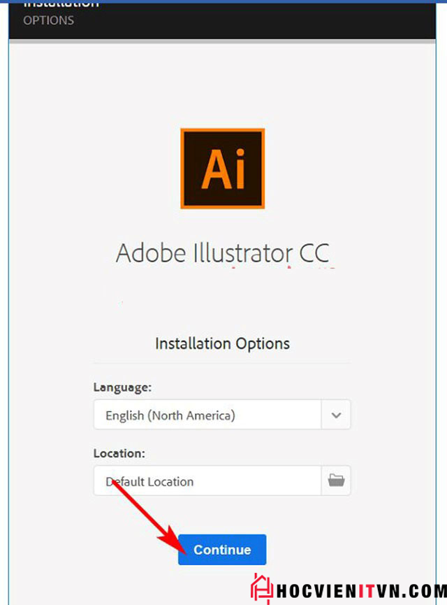 Cài đặt Adobe llustrator CC 2019