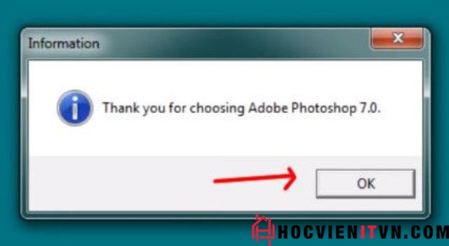 Cài đặt Adobe Photoshop 7