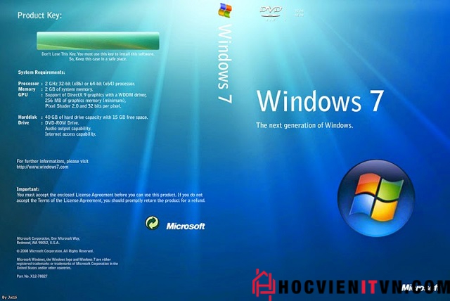 Đặc tính nổi bật của Windows 7
