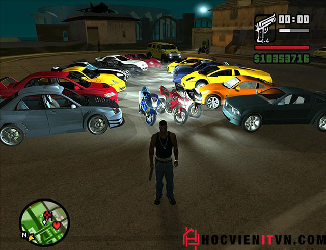 Trong game GTA San Andreas người chơi có thể độ xe theo mong muốn