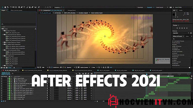 After Effects CC 2021 là phần mềm chỉnh sửa video chuyên nghiệp