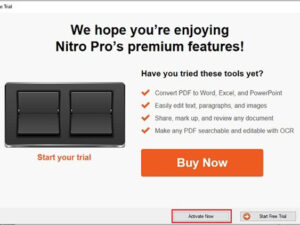 Cài đặt Nitro Pro 10