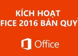 Danh sách key Office 2016 mới nhất 2022