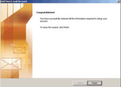 Tạo Email Account trong outlook 2007