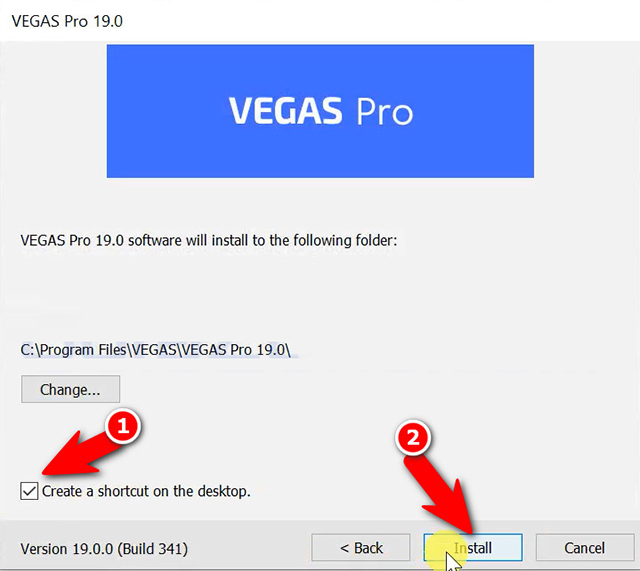 cách cài đặt Magix Vegas Pro 19