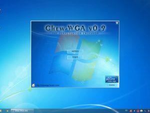 Giới thiệu phần mềm Chew WGA v0.9 Crack Windows 7
