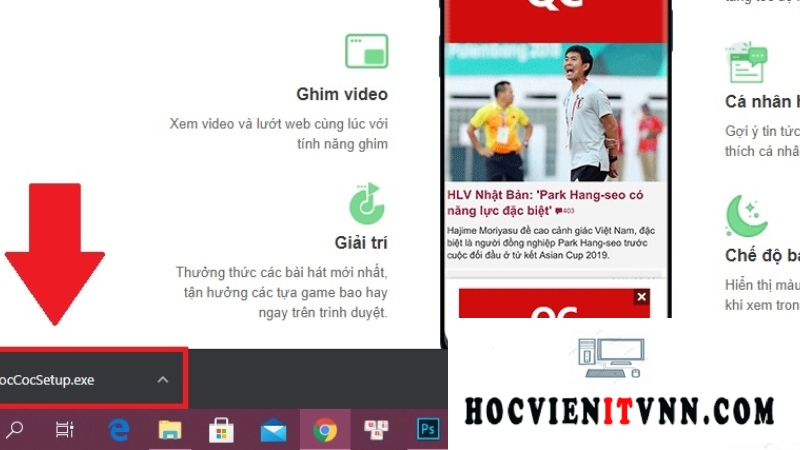 Chạy tiếp và cài đặt