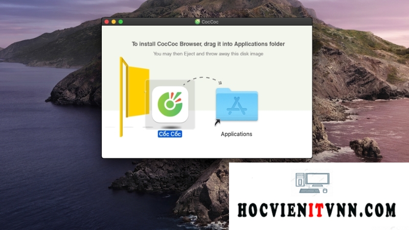Kéo và thả vào Applications
